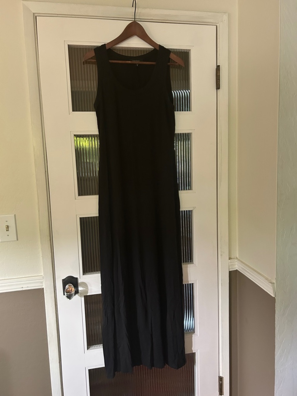 Karen Kane Black Sleeveless Maxi Dress